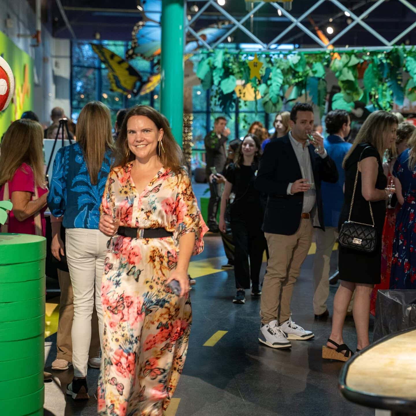 Children enjoying the miriam p. Brenner children's museum during the gala event.
