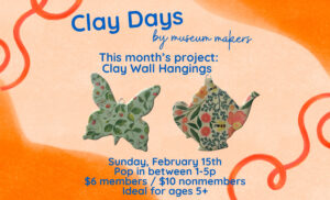 Colorful clay animal crafts for children at clay days event.