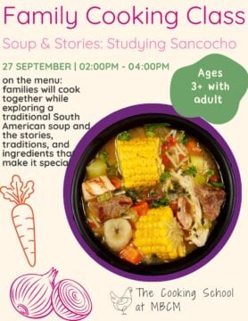 September 26 Cooking Class September 26 cooking class